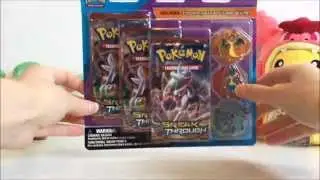Opening a Pokemon BREAKthrough 3 Pin Blister Pack!