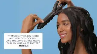 Curling Your Hair With The Bio Ionic Long Barrel Curling Iron Has Never Been Easier | Bio Ionic