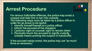WCLN - Powers of Arrest