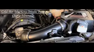 2023 Chevy Silverado 6.2L Cold Air Intake | ADD POWER Cold Air Inductions Intake Review/Install #diy