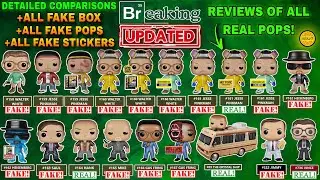 Updated Detailed comparisons of all 35 fakes by Funko POP! Breaking bad! And reviews of real pops!