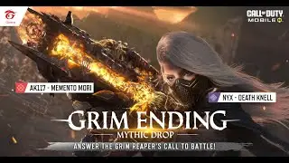 Grim Ending Mythic Drop | Garena Call of Duty: Mobile
