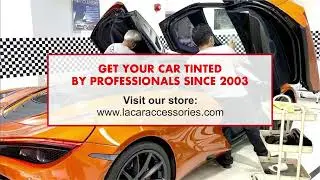 Professional Tint Installation of Nano-Tech Ceramic Tints |  L.A. Cars | Best Car Tint Service