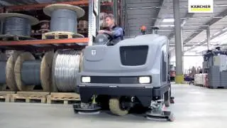 K&auml;rcher Scheuersaugmaschine B 300 R I Industrielle Kombinationsmaschine