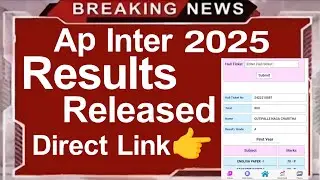 ap inter results 2025 how to check | how to check ap inter result 2025