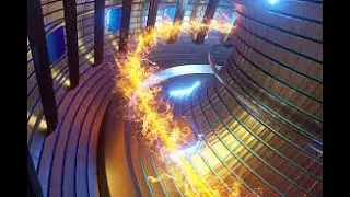 Tokamak! a nuclear fusion reactor.
