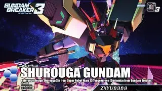 [PS4] Gundam Breaker 3 : Shurouga Gundam