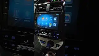 toyota prius 2019 stero installation #automobile #toyotaaqua #toyota #diy