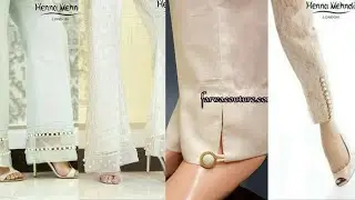 Latest Top Designer Trouser Designs For Summer Season 2018_ 2019
