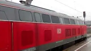 Baureihe 218: Doppelmotorstart mit verschiedenen Motoren in Ulm (4000er & TB 11): 218 495 & 218 481