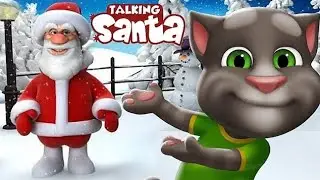 Jogabilidade do Talking Santa (2010), por Outfit7