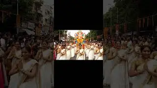 Women&rsquo;s Mass Dance in Front of Ganesh Idol &ndash; Drum Beats & Devotion on Visarjan Day in Hyderabad