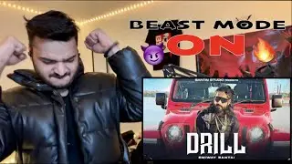 EMIWAY - DRILL (OFFICIAL MUSIC VIDEO) | Reaction | Rtv Productions