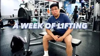 A WEEK OF LIFTING (INTENSE SQUAT, BENCH AND DEADLIFT)