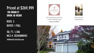195 Hiram St,  Orion, MI 48360 - Allison Gorman - MLS 20240000183