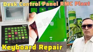 Batching plant programmable keyboard Repair touch panel #keyboard #panel #repairing @SunilPlant