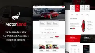 Motorland - Car Dealer Template | Themeforest Website Templates and Themes