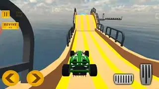 Formula Ramp Car Stunts Game Play. Android Game.