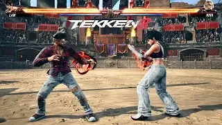 (PS5 PRO) Tekken 8 - LAW vs NINA | 4K Maximum Settings 