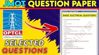 OPTCL JMOT MCQ Questions Practice || OPTCL || Tripathy Sir