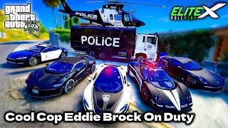 Cool Cop Eddie Brock On Duty| #EliteX | GTA 5 | Vicks Gaming