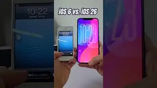 iOS 6 vs. iOS 26 #ios6 #ios26 #apple #iphone