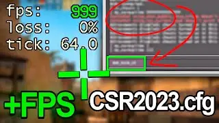 Como CRIAR sua PR&Oacute;PRIA CFG no CSGO (mais FPS) + CSR2023.cfg com TODAS as MIRAS - Dicas CSGO