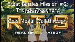 Army Men RTS Great Battles mission #6(Tricycle Treachery) gold medal walkthrough