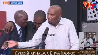 Moses Kuria Volunteers to Buy the Torch that will be Buried with Cyrus Jirongo as he Eulogises him!