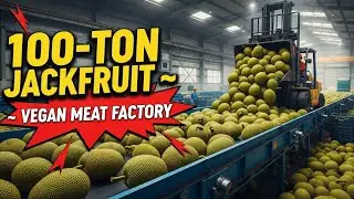 Inside Colossal Jackfruit Processing Plant &ndash; How Jackfruit Is Made into Convincing Vegan Pulled Pork