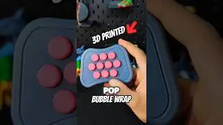 3D Printed Infinite Bubble Wrap Pop Controller #howto #3dprinting