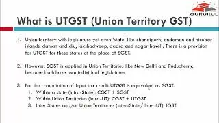 55 What is UTGST Union Territory GST