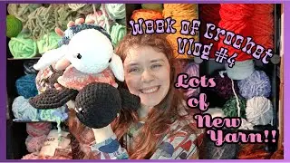 Week of Crochet 4-COZY VLOG!! YARN HAUL!!