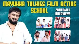Mayukha Talkies Film Acting School 28th Batch Interviews 2025 | Uttej Expressions