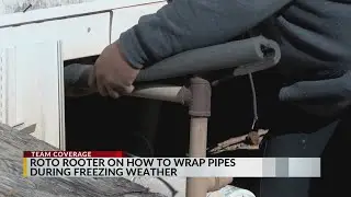 More cold on the way: Here are pipe-wrapping tips for freezing weather