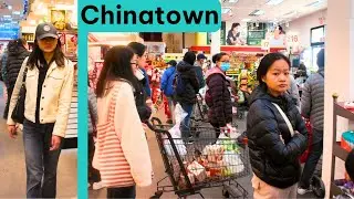 Brooklyn Chinatown Streets 🍲 Raw Food & Market Life