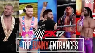 WWE 2K17  Funniest Entrances 