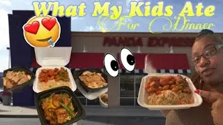 Kid's Dinner  #PandaExpress #dinnertime #VEDA7