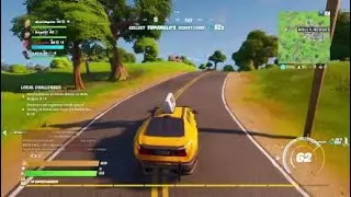 Fortnite Joy Ride Riding The Taxi