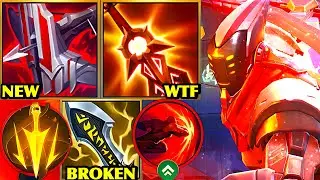 Wild Rift China Master Yi Jungle - 18KILL PENTA!? NEW Immortal Shieldbow MASTER YI Build Runes