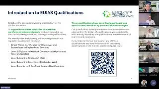 Cable Jointer’s Attendant Qualifications Launch Webinar