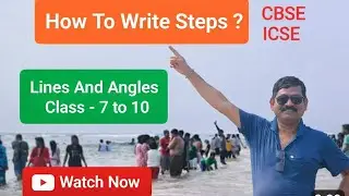 Lines and Angles Step by Step 🔥/ Full Marks Trick  ✨ @ Maths Mastery With Babu Sir 