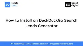 How to Use DuckDuckGo Search Leads Generator