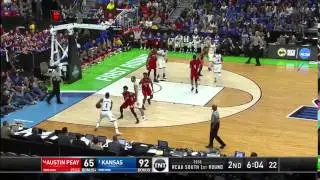 Kansas vs. Austin Peay: Wayne Selden Jr. dunk