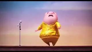 Funny pig dance..