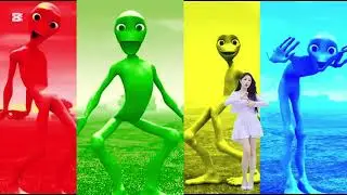 Green alien dance | #23