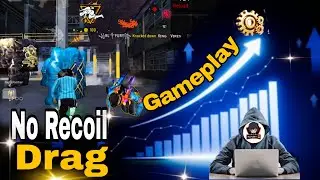NO RECOIL DRAG TRICK 😱 0% Recoil + Only Headshot Settings Free Fire 2026