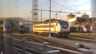 Arrivo & Partenza da Firenze S.Maria Novella a bordo di ITALO ETR 675 EVO