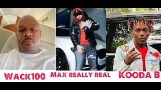 WACK100 & MAXX REALLY REAL GO AT IT AGAIN  ABOUT KOODA B & WACK100  SHOWS HE TRADEMARKED MAXX NAME !