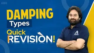 Physics: What is Damping? | Fast Revision of Damping Types in Simple Steps